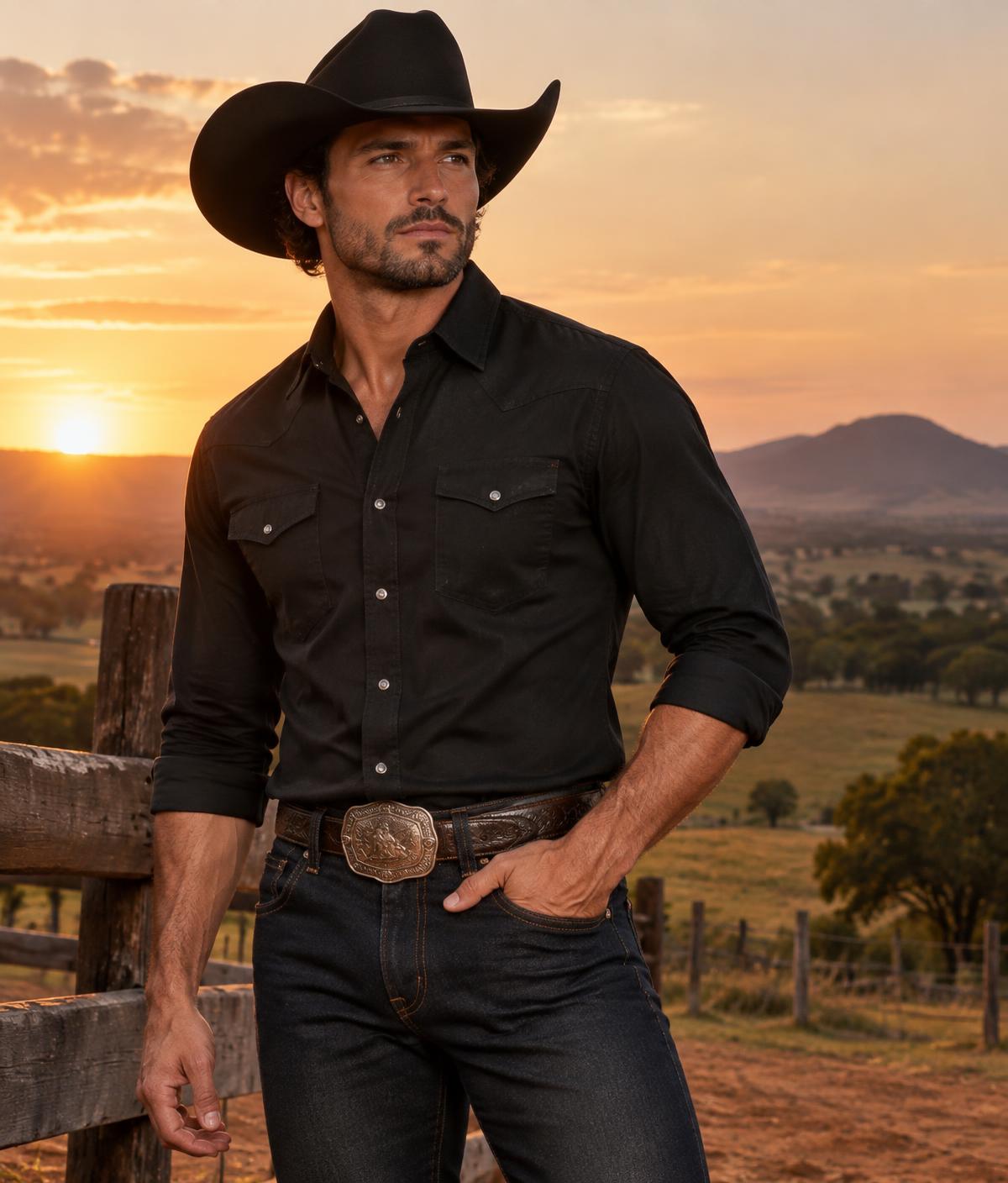 Seleção de moda country masculino WS Country